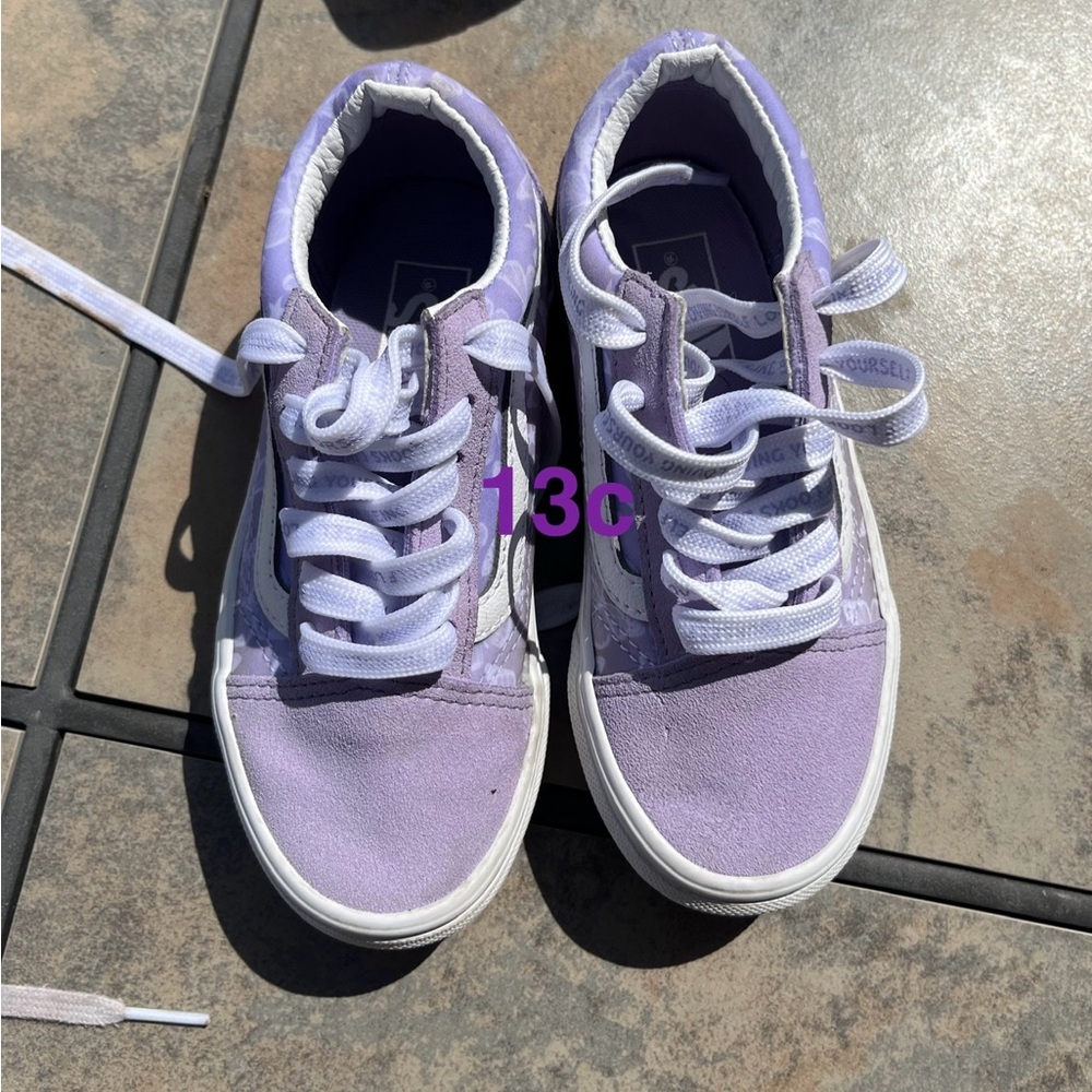 Vans Kids Lavender Sneakers